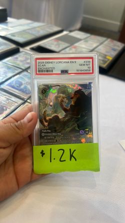 Lorcana Scar PSA 10