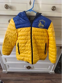 Golden State Warriors reversible, puffer jacket