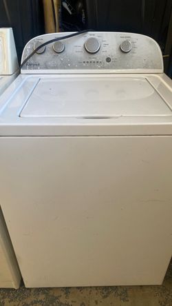 Whirlpool washer, top loader