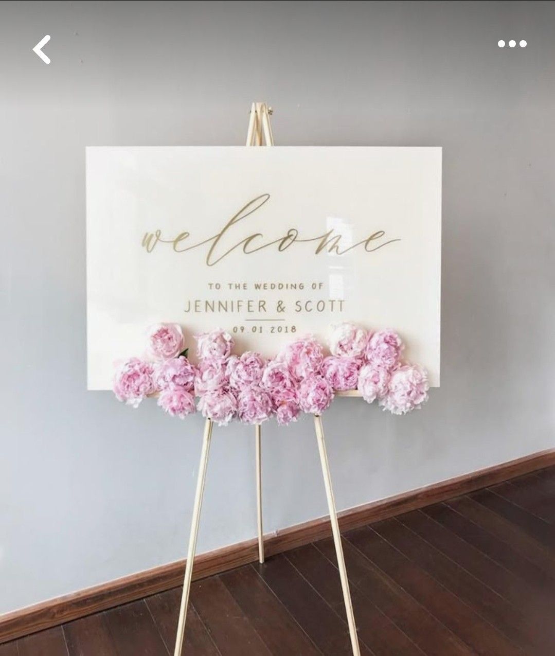 Custom Acrylic Sign | Wedding Welcome Sign | Event Signage | Personalized Party Decor