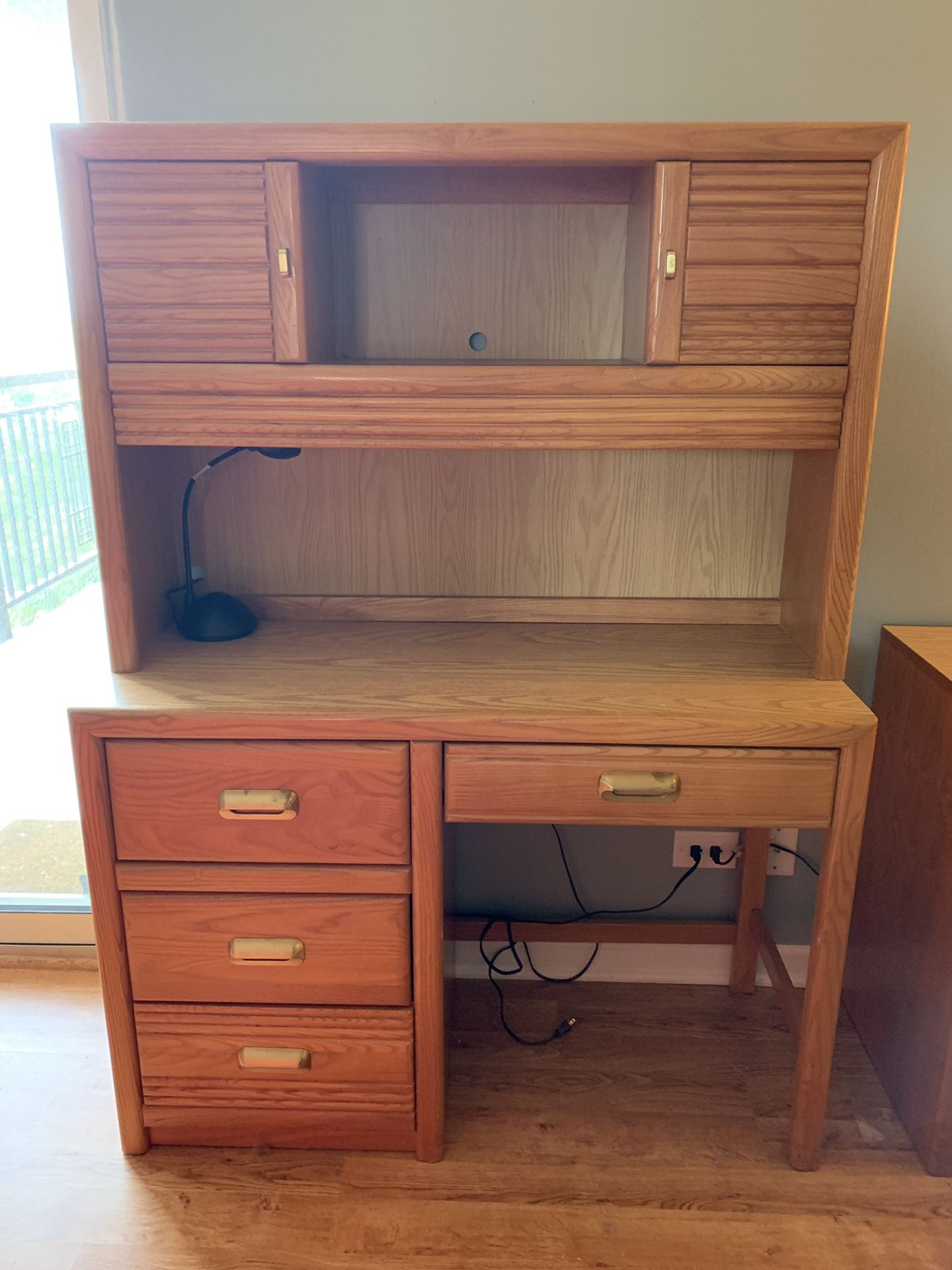 Desk with hutch, Stanley furniture, bedroom set