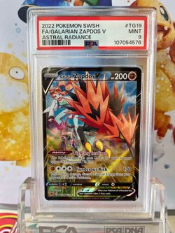 PSA 9 Galarian Zapados Pokemon Astrial Radiance