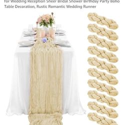  Table Runner Ivory -  10ft