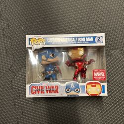 Funko Marvel Iron Man Vs Captain America