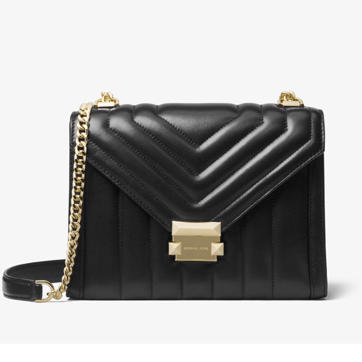 Michael Kors *BRAND NEW Whitney Medium Quilted Leather Convertible Shoulder Bag