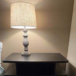 3 Night Stands, 2 Lamps, And 1 Desk