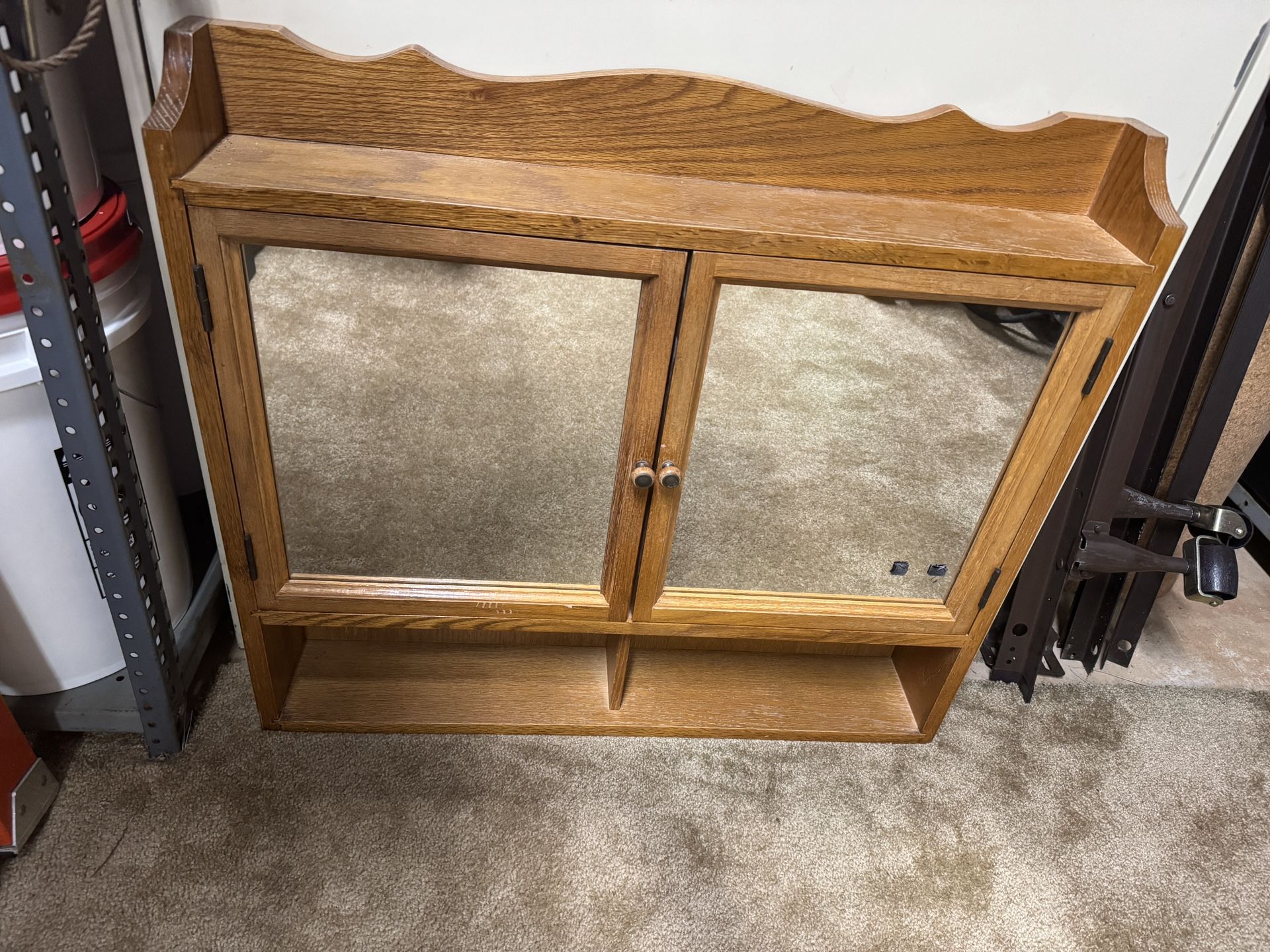 Mirror Cabinet With Shelves