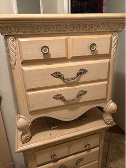 Nightstands & Dresser with Mirror Set