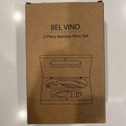 Bel Vino 2-Piece Wine Set