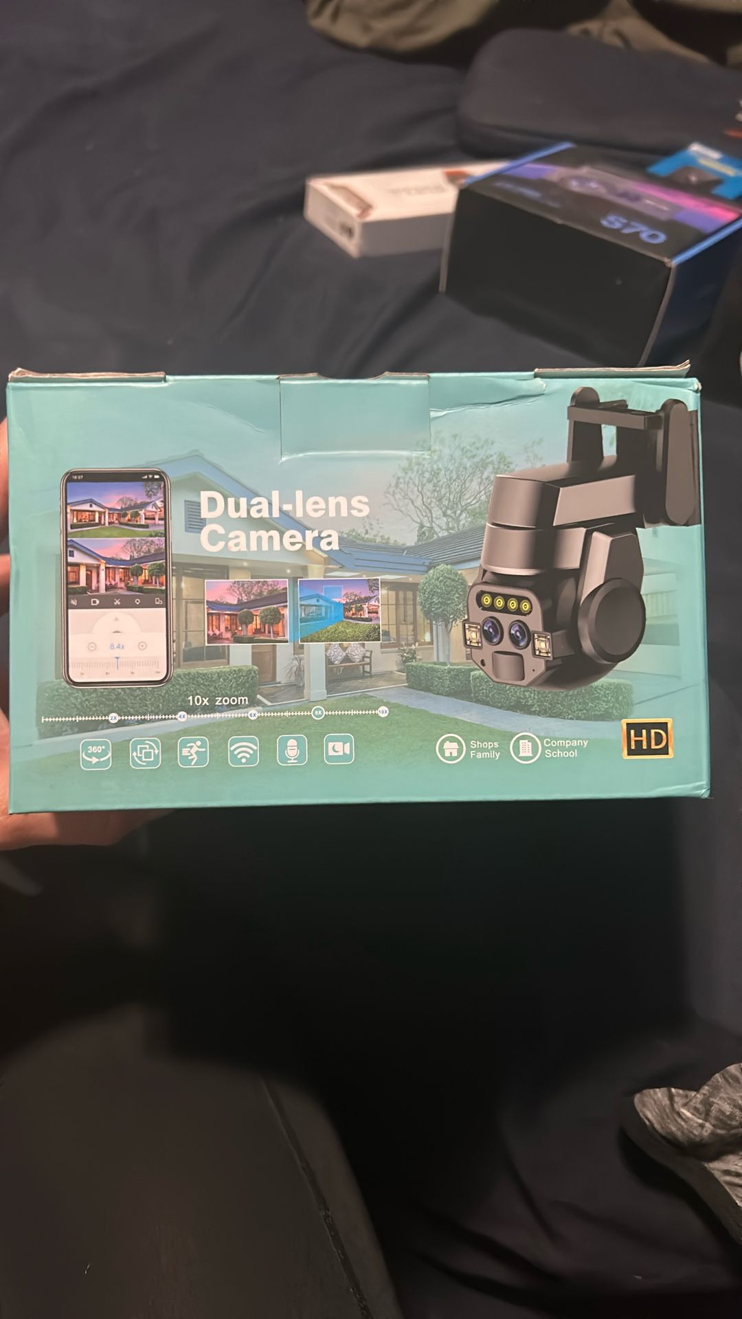 Dual Lens Security Camera