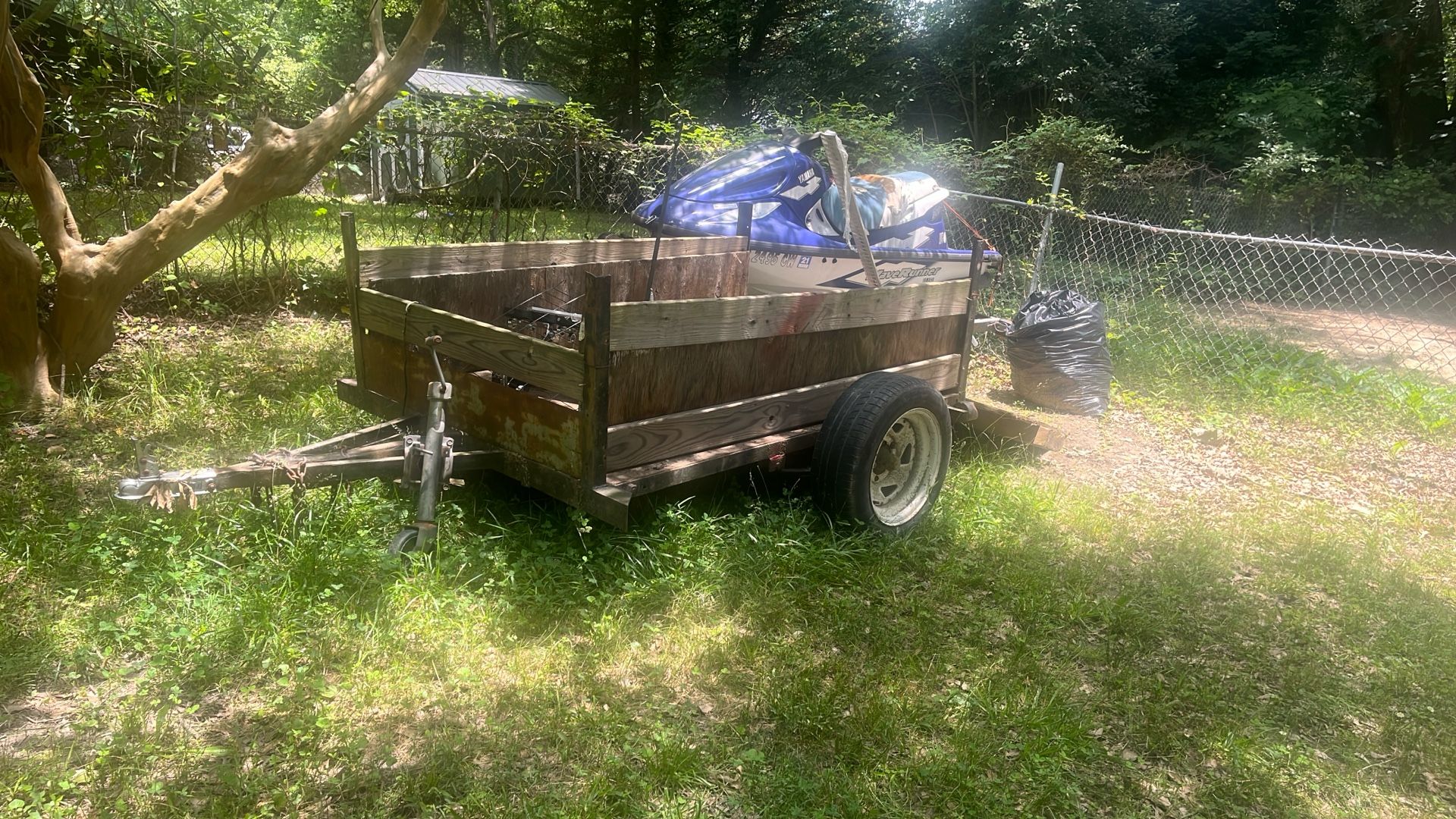 Tow Trailer And Waverunner Yamaha GP800