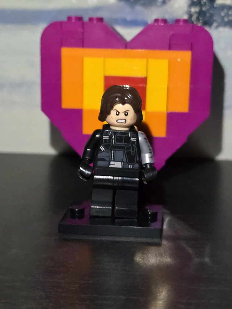 Winter Soldier Lego Minifigure 