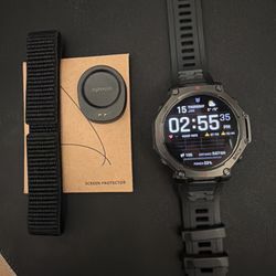 Amazfit T Rex 3 Pro Smart Watch Amoled Display Built-in Flashlight