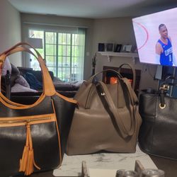 3 Large Designer Bags (GENUINE)