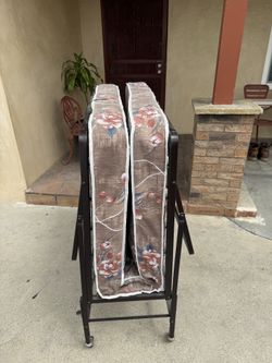 Fold Up Twin Side Bed