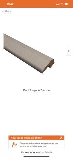 CALI GeoWood Pacific Oak Threshold Molding  