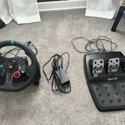 Logitech G29 Steering Wheel With Pedals