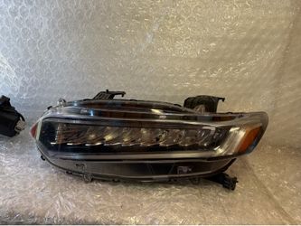 2018-2019-2020-2021-2022 Honda Accord Left Driver LED Headlight Chrome OEM  INSURANCE QUALITY