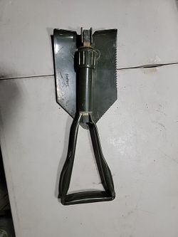 Rothco Heavy Duty Steel Folding Army Green Shovel 