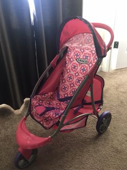 Baby doll double stroller