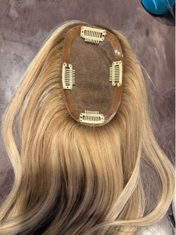 Lauren Ashtyn real hair topper