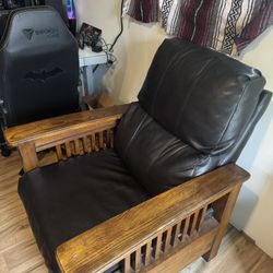 Reclining Wooden Chair