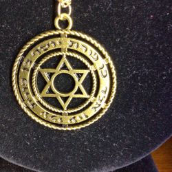 Gorgeous Necklace Star Of David 