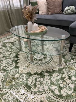 Vendo juego de mesa para sala con espejo