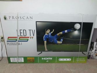 NEW 55-INCH PROSCAN LED HDTV