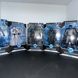 Batman McFarlane Platinum Edition Chase Figures