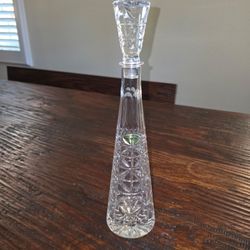 Crystal Vodka decanter- never used