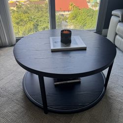 Black Coffee Table