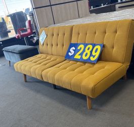 Yellow Futon