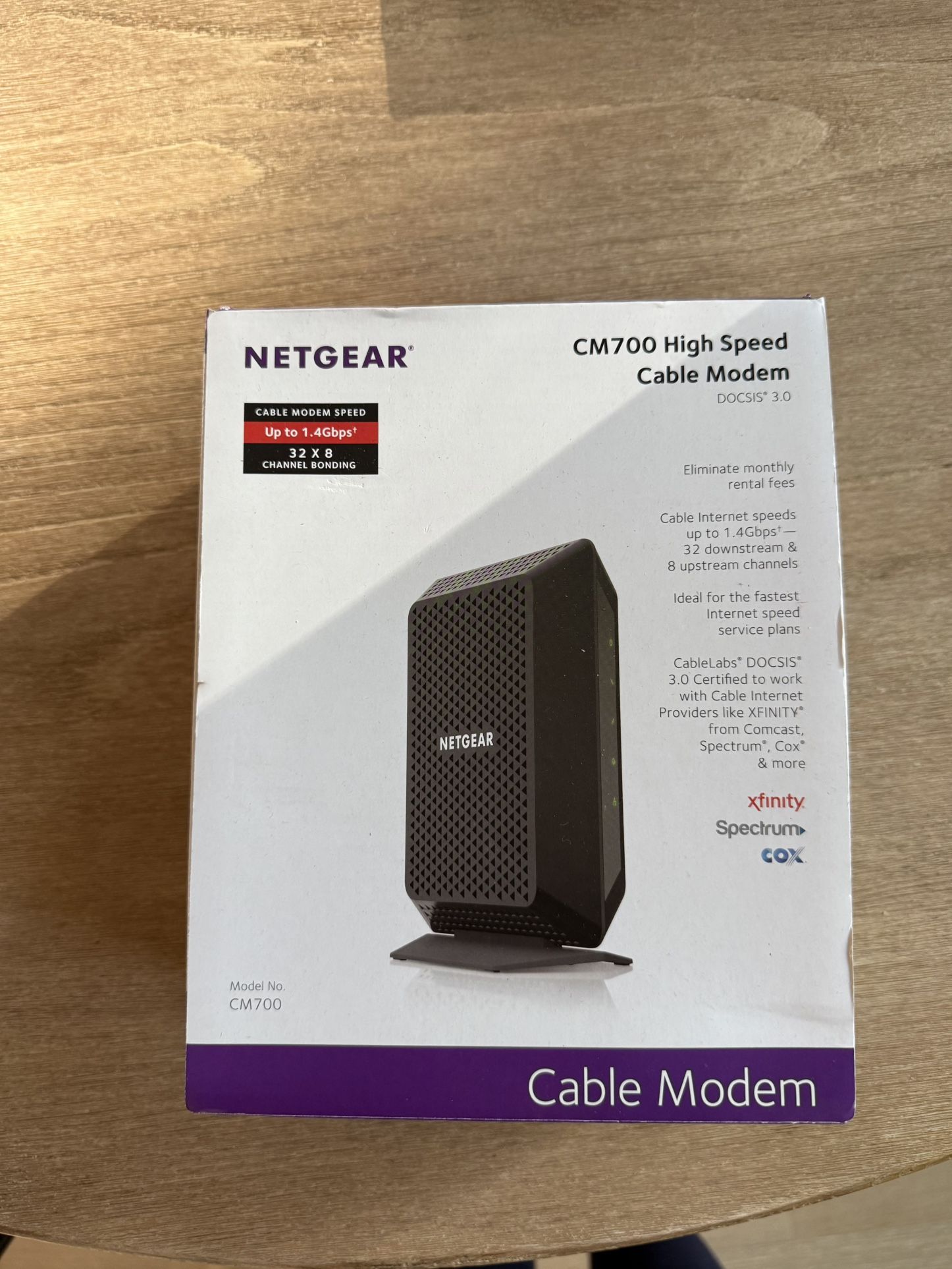 Netgear CM700 Cable Modem