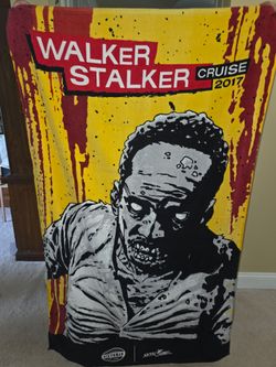 Walking Dead- Walker Stalker Cruise Towels