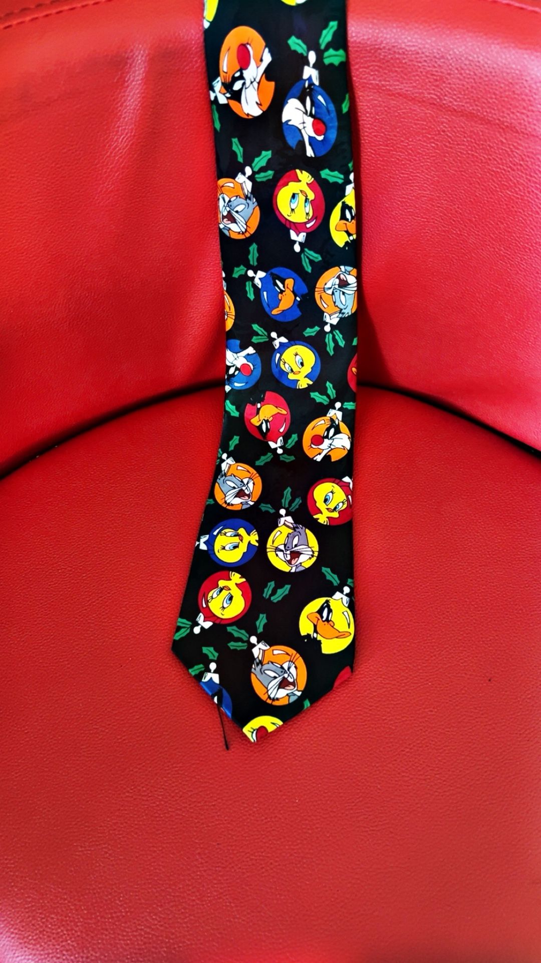 Christmas Looney Tunes Tie