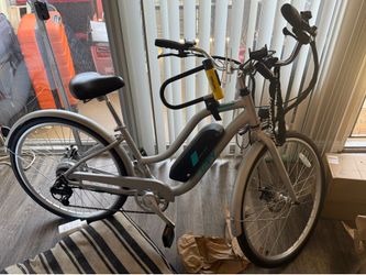 Pedal Assisted Electric Assisted Bike + Kryptonyte Key