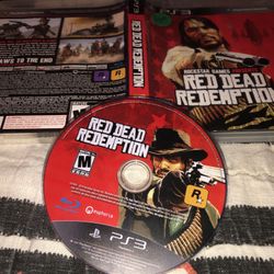 PS3 Game Rockstar Game Presents 🎁 Red Dead 💀 Redemption 
