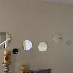Circle Mirrors Decor