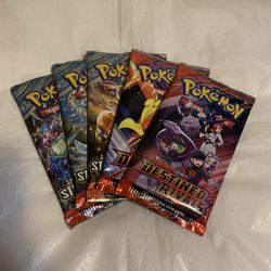 Pokémon TCG Destined Rivals & Stellar Crown Booster Packs