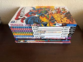 Superman TPB LOT by Jeph Loeb Vol 1 2 3 4 5 6 - PAPERBACK SET NM - 11 BOOKS