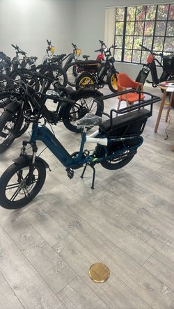 Assembled or in the box family cargo e-bike