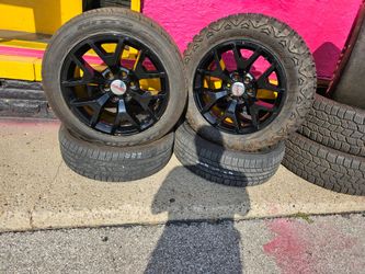 New  tires  and rims