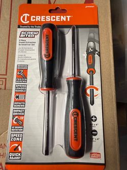 Crescent 2 piece impact extraction screwdriver set
