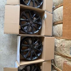 20 inch Black Rims Set Of 4