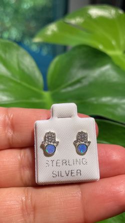 925 Sterling Silver Earrings/ Aretes Plata Ley 925