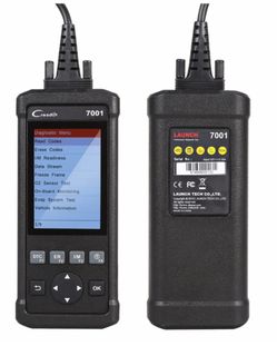 Launch CReader 7001 Full OBD2 Scanner/Scan Tool with Oil Resets Service for 61 cars