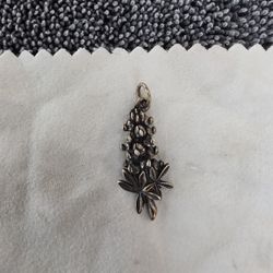 James Avery Bluebonnet Charm