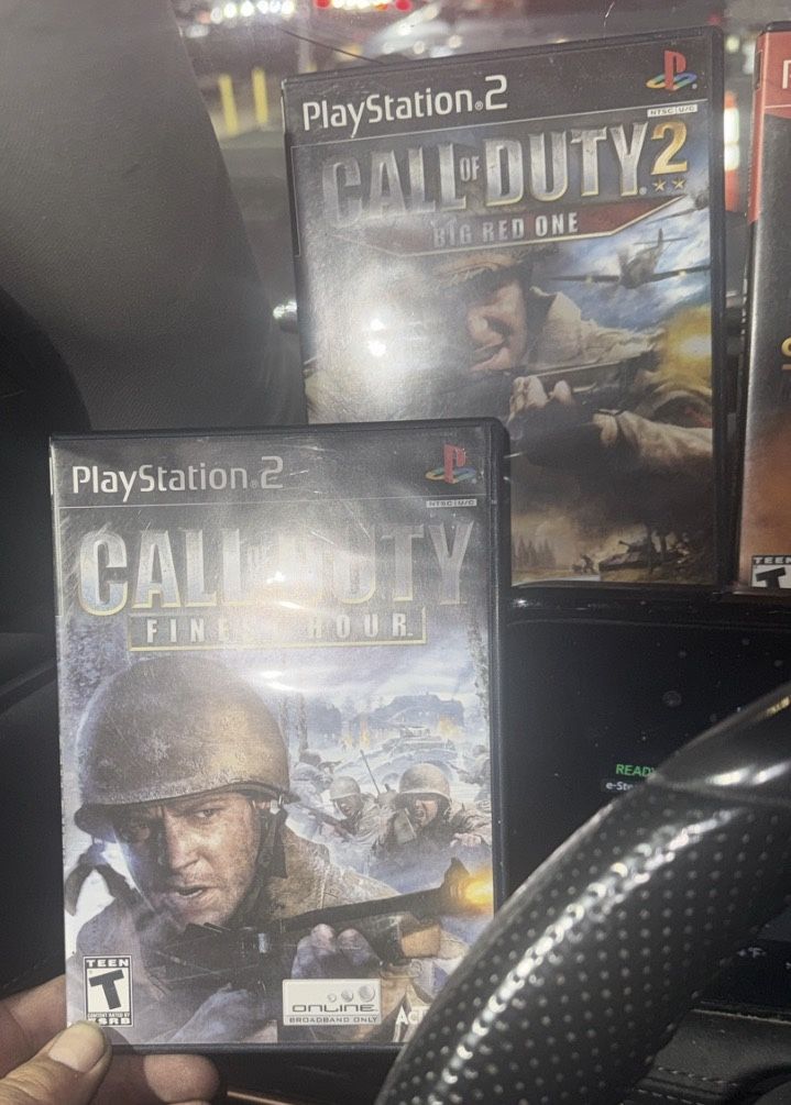 I Know Vintage Games Are Making A Comeback And These Are All In Damn Near Mint Condition If Anybody’s Got A Ps2