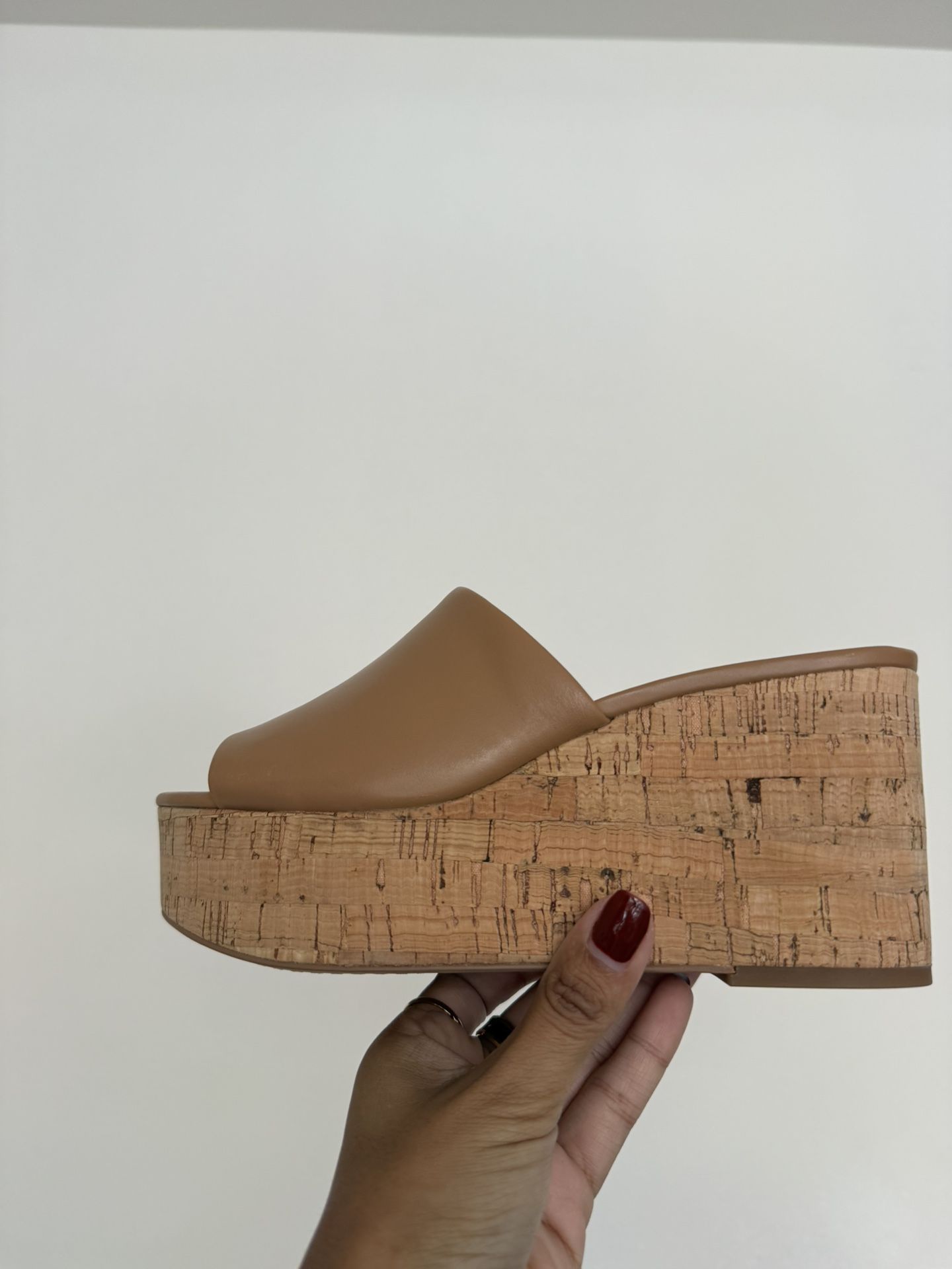 Beige Wedges